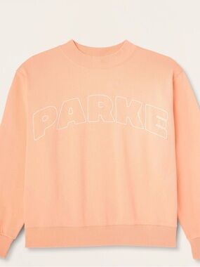 Parke X Target Mockneck Pullover
Sweatshirt Peach Orange L/XL NEW